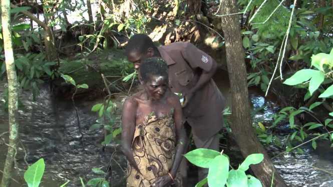 River healing ceremony in Zambia