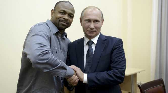 U.S. boxer Roy Jones, Jr
