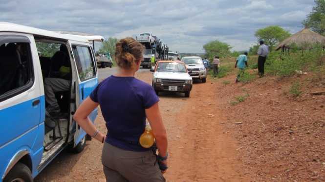 T.I.A. – This is Africa! - Adventures of Kevin and Robin - Police check-point roadblock
