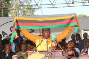 Prayer at Show grounds - Reverend Sunday Sinyangwe and his group!