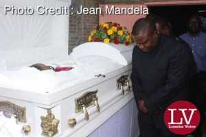 Lusaka residents, parish mates, work mates, friends paying last respect.