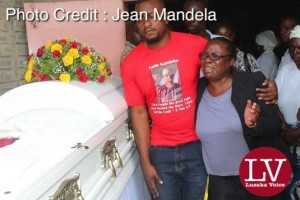 Lusaka residents, parish mates, work mates, friends paying last respect.