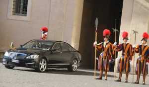 President Edgar Lungu at the Vatican