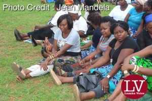 Late Faith Kandaba burial at Lusaka Memorial Par