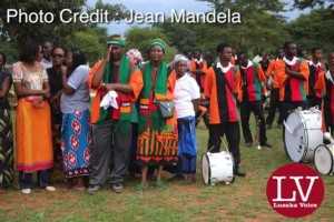 Late Faith Kandaba burial at Lusaka Memorial Par