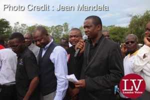 Late Faith Kandaba burial at Lusaka Memorial Par