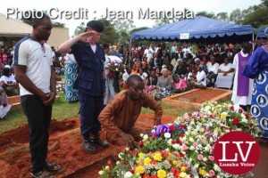 Late Faith Kandaba burial at Lusaka Memorial Par