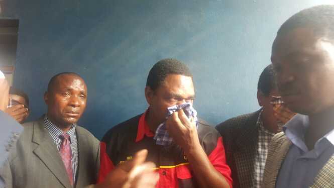 HH teargassed