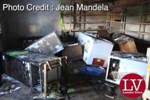 God's Good - shop owed by rwandese called Dann in Lusaka George Compound looted. - Lusakavoice.com
