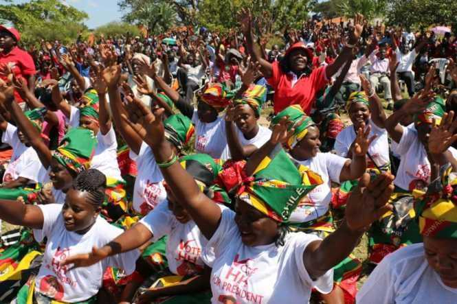 UPND supporters