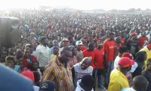 UPND rally at Changanamai grounds in Kitwe