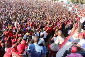 Thousands gathered at Buseko grounds in Kasama
