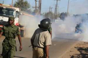 UPND Mandevu Constituency tour disrupted by unruly PF Cadres, June 16th 2016