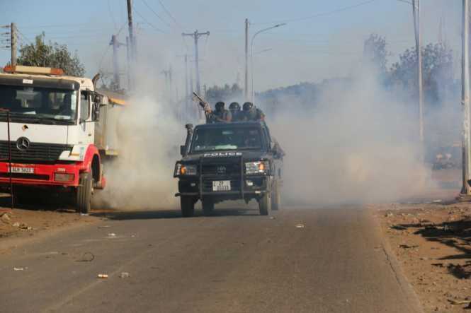 UPND Mandevu Constituency tour disrupted by unruly PF Cadres, June 16th 2016