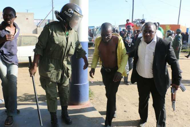 UPND Mandevu Constituency tour disrupted by unruly PF Cadres, June 16th 2016