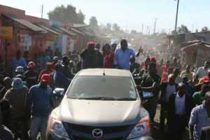 UPND Mandevu Constituency tour disrupted by unruly PF Cadres, June 16th 2016