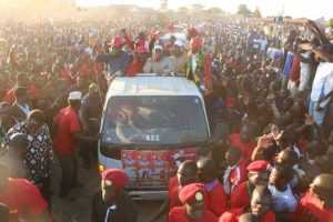 UPND Nakonde rally