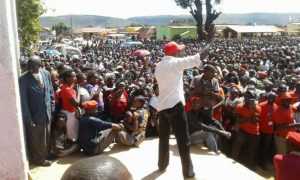 UPND Thunderous welcome in Isoka