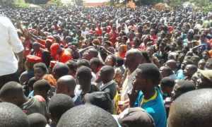 UPND Thunderous welcome in Isoka