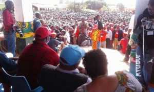 UPND Thunderous welcome in Isoka