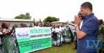 President Lungu at Chipata airport supporters  9243 + lusakavoice