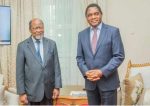 President Hichilema and President Joaquim Alberto Chissano